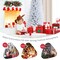 Costway 7ft Unlit Artificial Slim Christmas Pencil Tree w/ Metal Stand White